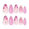 12 Sizes-24 Pcs Press On Nails JP3848