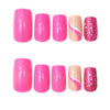 12 Sizes-24 Pcs Press On Nails CW685
