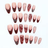 12 Sizes-24 Pcs Press On Nails FT-806