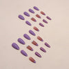 12 Sizes-24 Pcs Press On Nails Z755