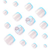12 Sizes-24 Pcs Press On Nails JP3816