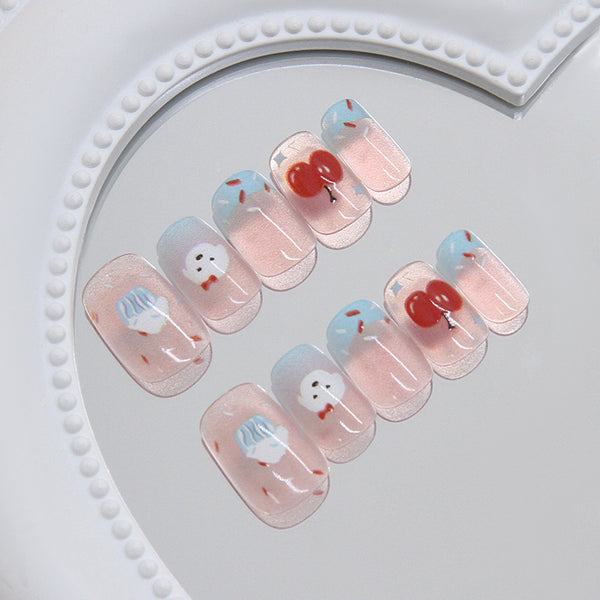 30 Pcs Press On Nails R967