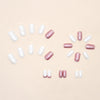 12 Sizes-24 Pcs Press On Nails W297