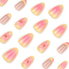 12 Sizes-24 Pcs Press On Nails JP3949