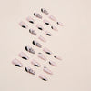 12 Sizes-24 Pcs Press On Nails W953