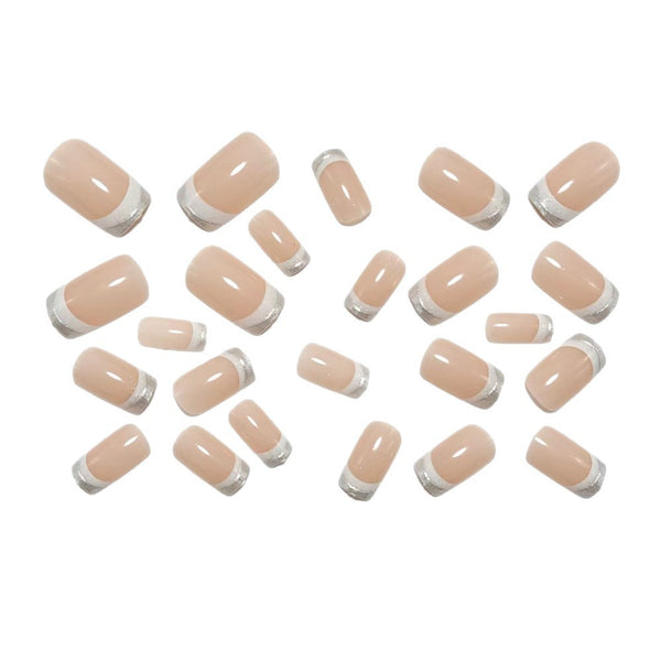 12 Sizes-24 Pcs Press On Nails Y1742
