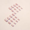 12 Sizes-24 Pcs Press On Nails W926