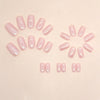 12 Sizes-24 Pcs Press On Nails W1395