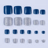 Press On Toe nails Set 24pcs/set XNT046