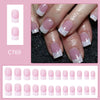 12 Sizes-24 Pcs Press On Nails C769