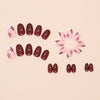 12 Sizes-24 Pcs Press On Nails W1771