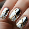 12 Sizes-24 Pcs Press On Nails Y1515