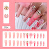 12 Sizes-24 Pcs Press On Nails Z734