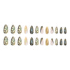 12 Sizes-24 Pcs Press On Nails W2028
