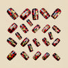12 Sizes-24 Pcs Press On Nails Y1503