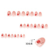 12 Sizes-24 Pcs Press On Nails JP4126