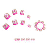 12 Sizes-24 Pcs Press On Nails y2076-24