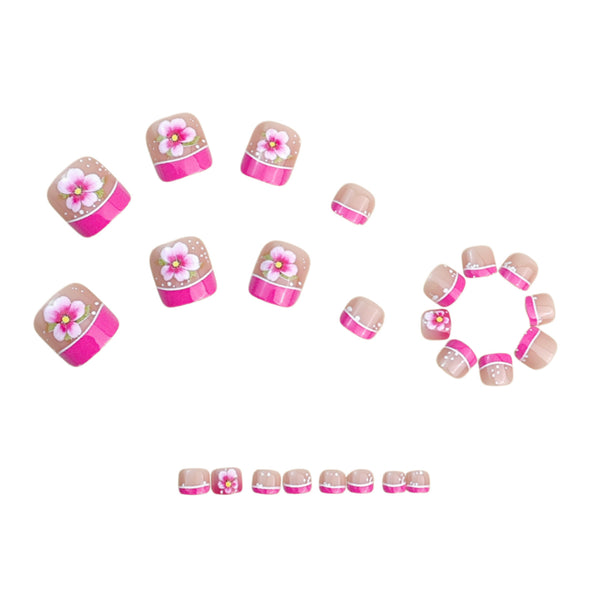 12 Sizes-24 Pcs Press On Nails y2076-24