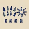 12 Sizes-24 Pcs Press On Nails Y1534