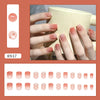 12 Sizes-24 Pcs Press On Nails R937