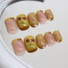 12 Sizes-24 Pcs Press On Nails R872
