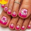 12 Sizes-24 Pcs Press On Nails y2076-24