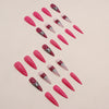 12 Sizes-24 Pcs Press On Nails W1157