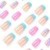 12 Sizes-24 Pcs Press On Nails JP2584