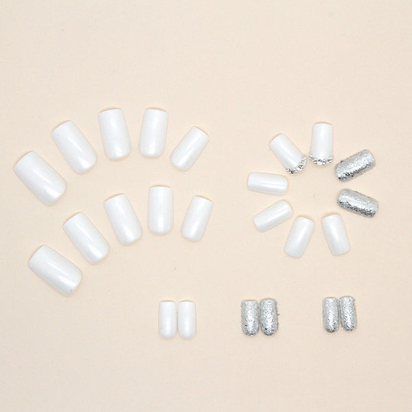 12 Sizes-24 Pcs Press On Nails Z607