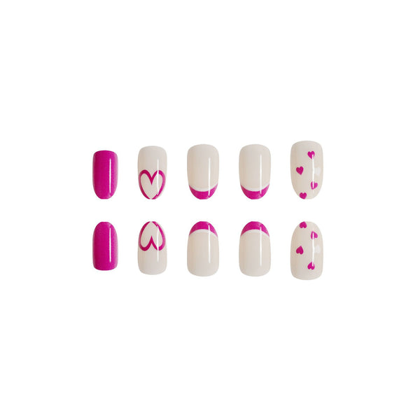 12 Sizes-24 Pcs Press On Nails C243