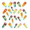 12 Sizes-24 Pcs Press On Nails Y920