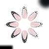 12 Sizes-24 Pcs Press On Nails C1219