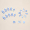 12 Sizes-24 Pcs Press On Nails Z588