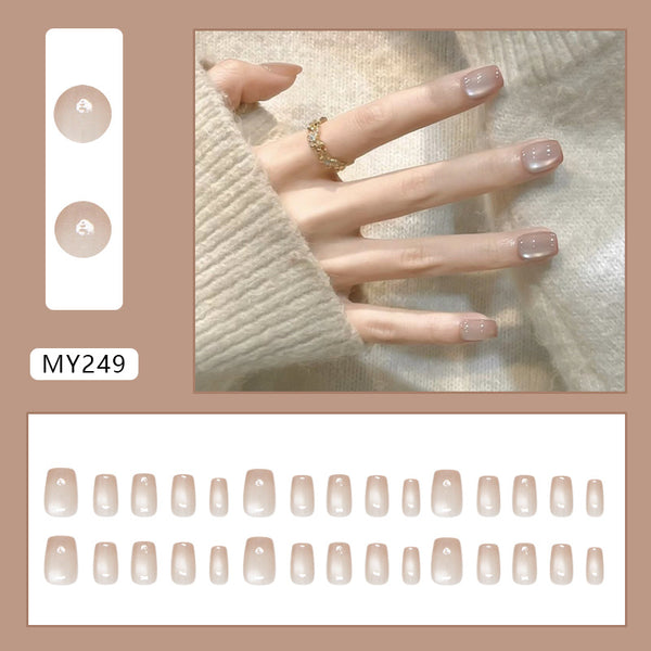 15 Sizes-30 PcsPress On Nails My249