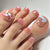12 Sizes-24 Pcs Press On Nails JP2439