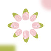 12 Sizes-24 Pcs Press On Nails C637