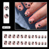 12 Sizes-24 Pcs Press On Nails W1292