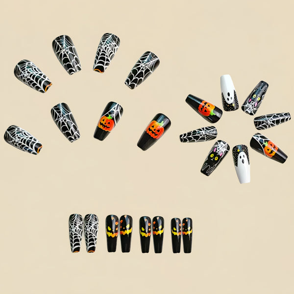 12 Sizes-24 Pcs Press On Nails Y1165