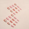 12 Sizes-24 Pcs Press On Nails W691