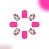 12 Sizes-24 Pcs Press On Nails C809