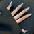 12 Sizes-24 Pcs Press On Nails MY072