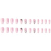 12 Sizes-24 Pcs Press On Nails D020
