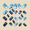 12 Sizes-24 Pcs Press On Nails Y1595