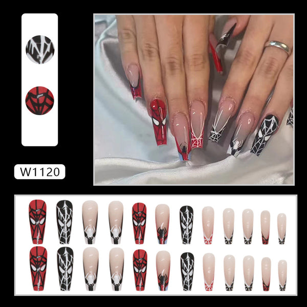 12 Sizes-24 Pcs Press On Nails W1120