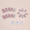 12 Sizes-24 Pcs Press On Nails W1481