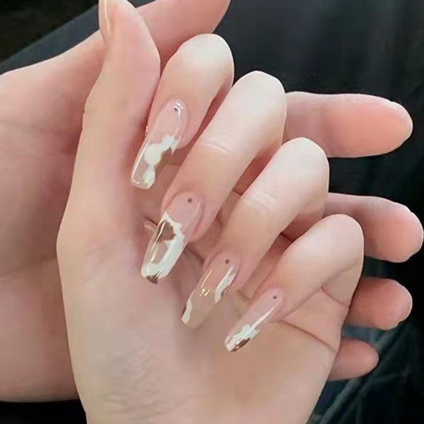 12 Sizes-24 Pcs Press On Nails W064