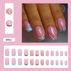 12 Sizes-24 Pcs Press On Nails W862