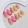 12 Sizes-24 Pcs Press On Nails W2041
