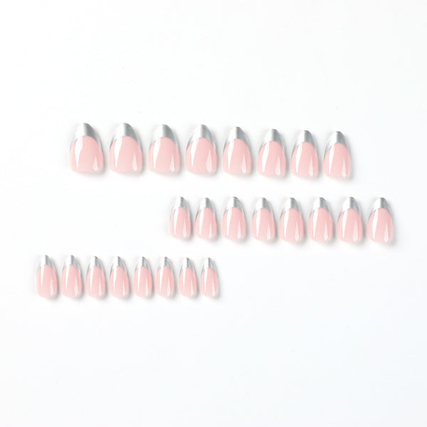 12 Sizes-24 Pcs Press On Nails JP2162