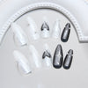 12 Sizes-24 Pcs Press On Nails Z1048